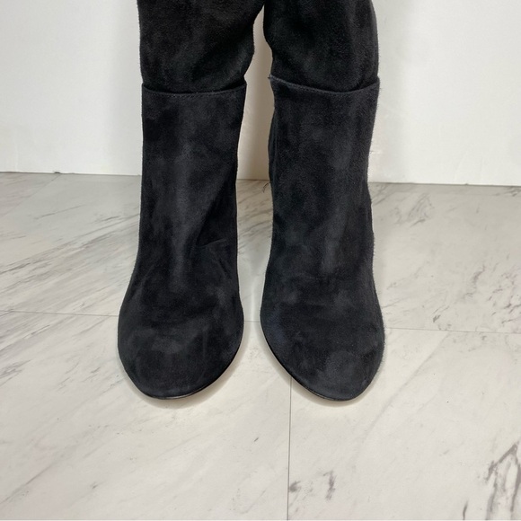 Sam Edelman Caprice Black Suede Knee High Boot 8 1/2 M - Picture 12 of 16